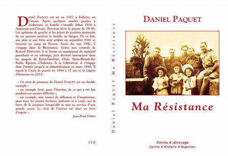 Daniel Paquet Ma Résistance