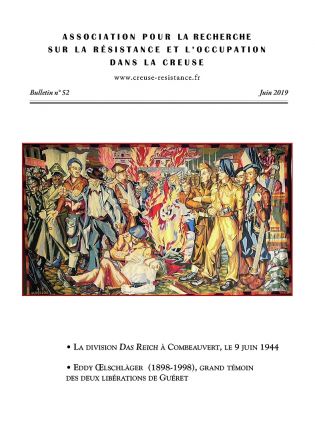 bulletin numéro 52 couverture, août 2019 bulletin numéro 52 couverture