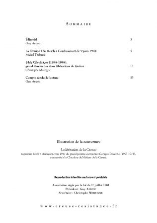 bulletin 52 page 2, août 2019 bulletin 52 page 2